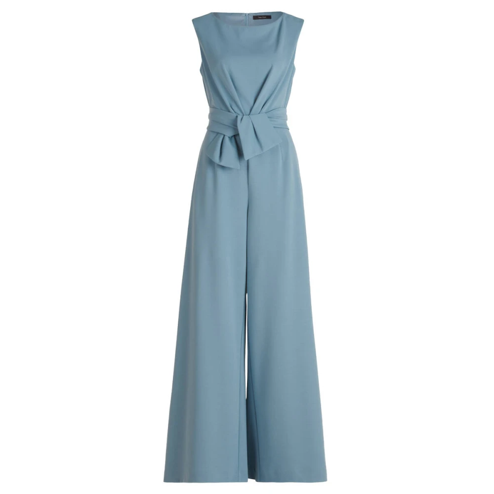 Vera Mont Mouwloze Jumpsuit Overall Blue Dames