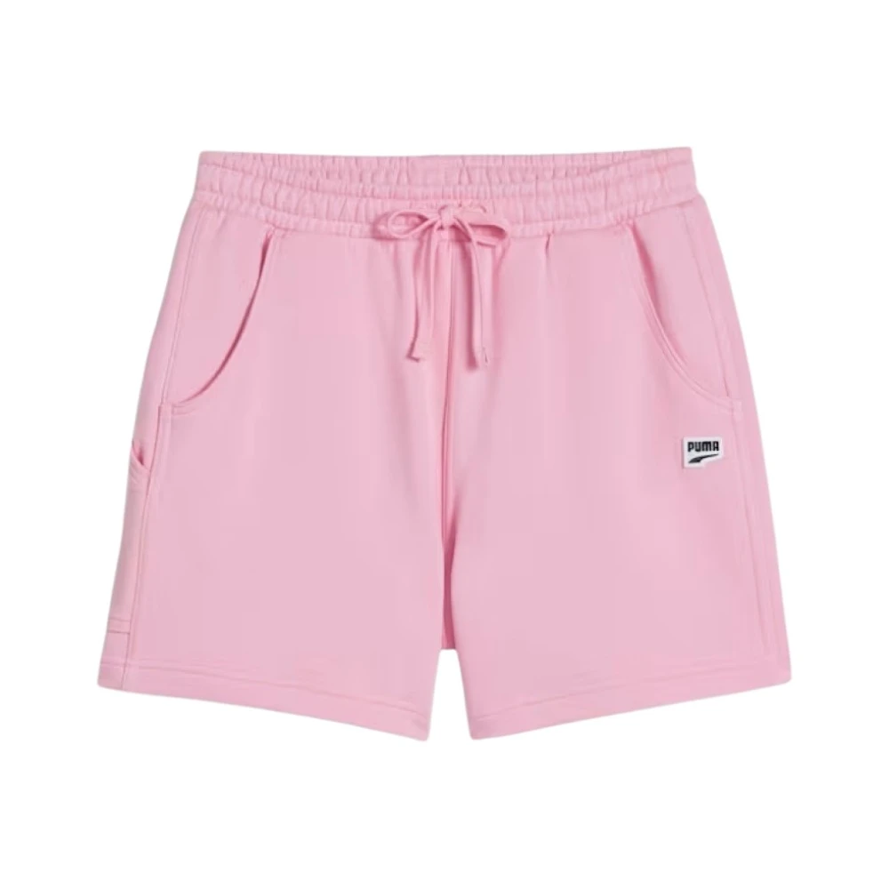 Puma Zomer Taille Shorts voor Vrouwen Pink Dames