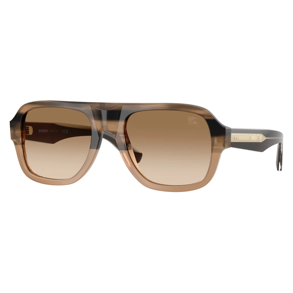 Burberry Men's Beige Aviator Sunglasses - Sunglasses - 55 Mm - Accessories