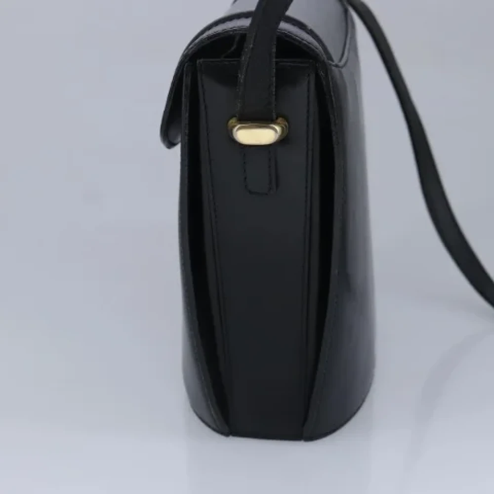 Bally Pre-owned Leather shoulder-bags Black Dames