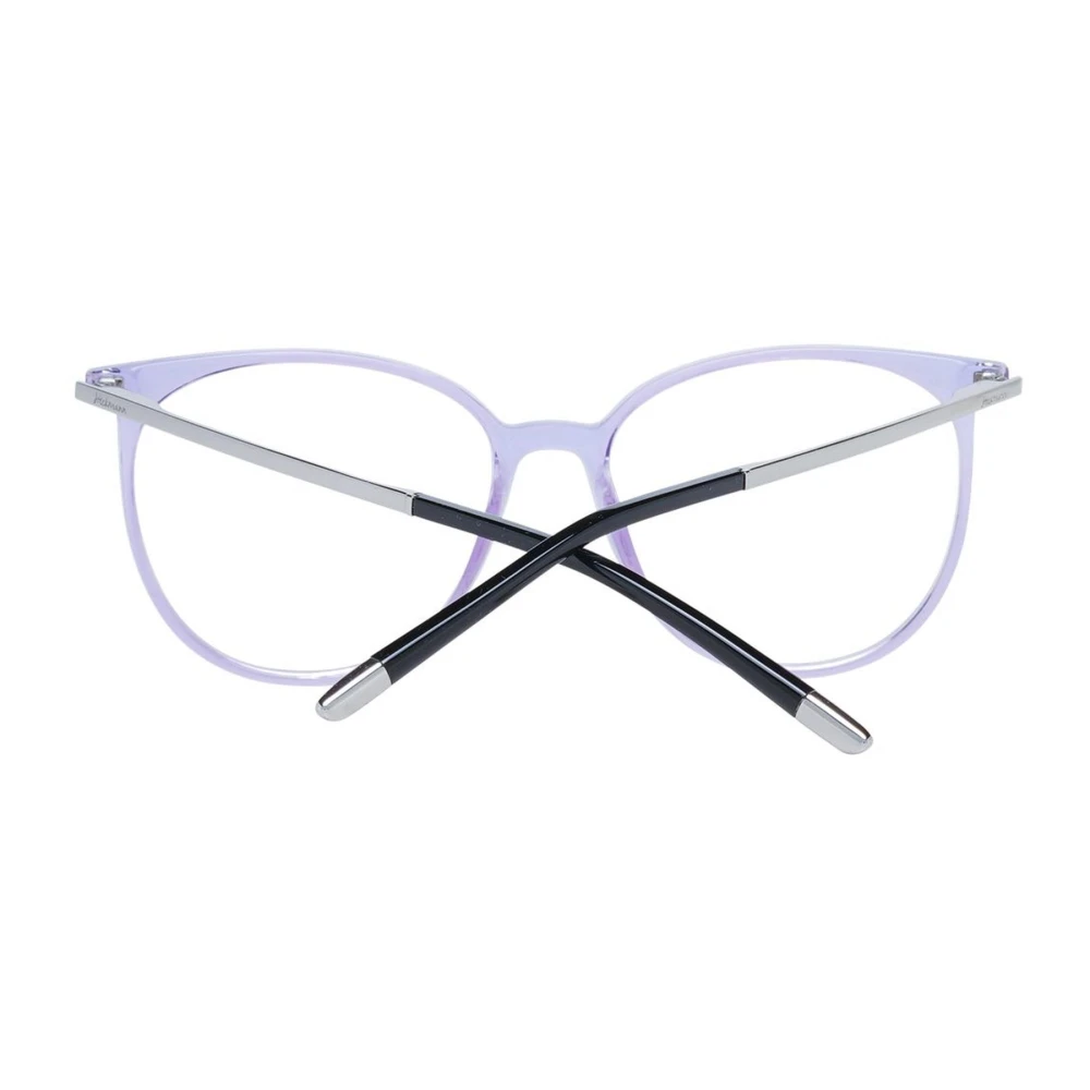 Ana Hickmann Paarse Ronde Acetaat Optische Frames voor Vrouwen Purple Dames