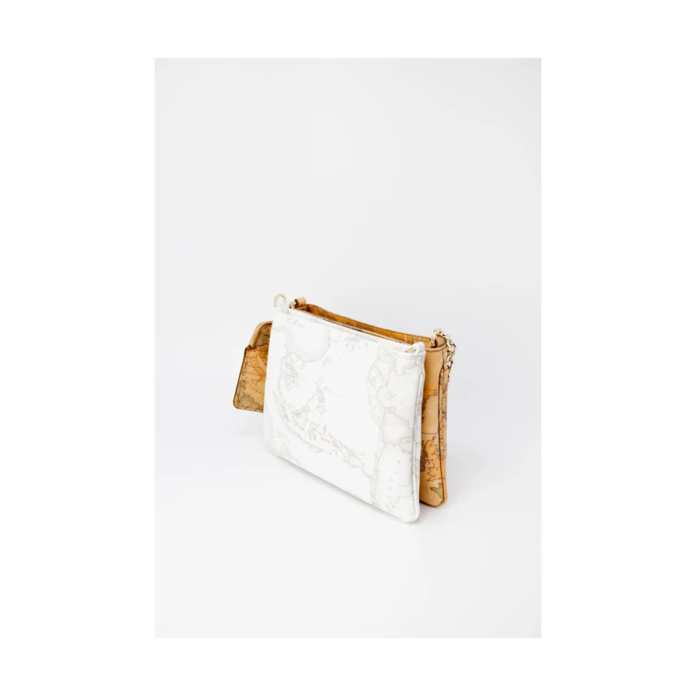 Alviero Martini 1a Classe Beige Leren Handtas Herfst Winter Collectie Beige Dames