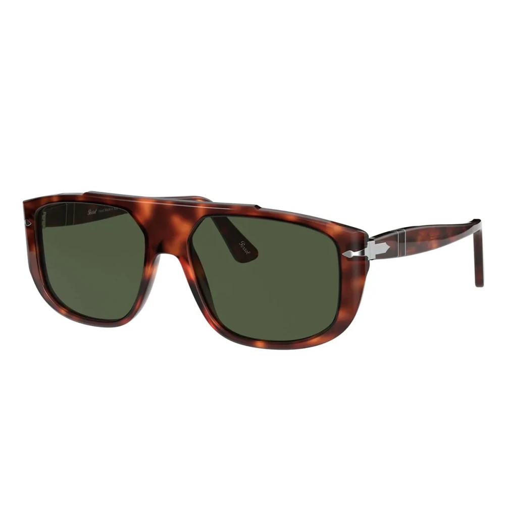 Persol Unisex Brown Sunglasses, 54 Mm, Iconic Sunglasses With Arrow Logo