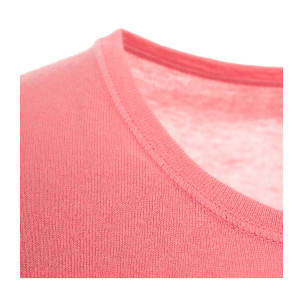 majestic filatures Roze T-shirt voor vrouwen Pink Dames