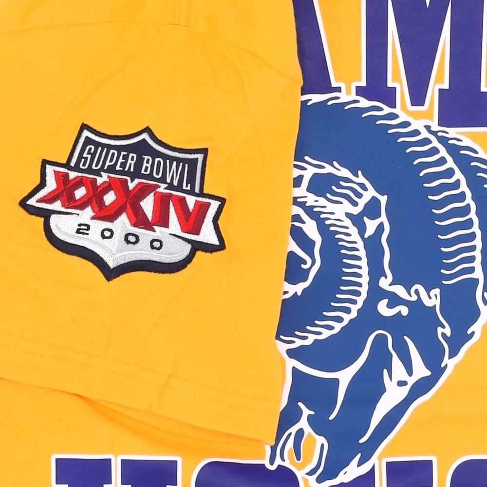 Mitchell & Ness Losram Gouden T-shirt Yellow Heren