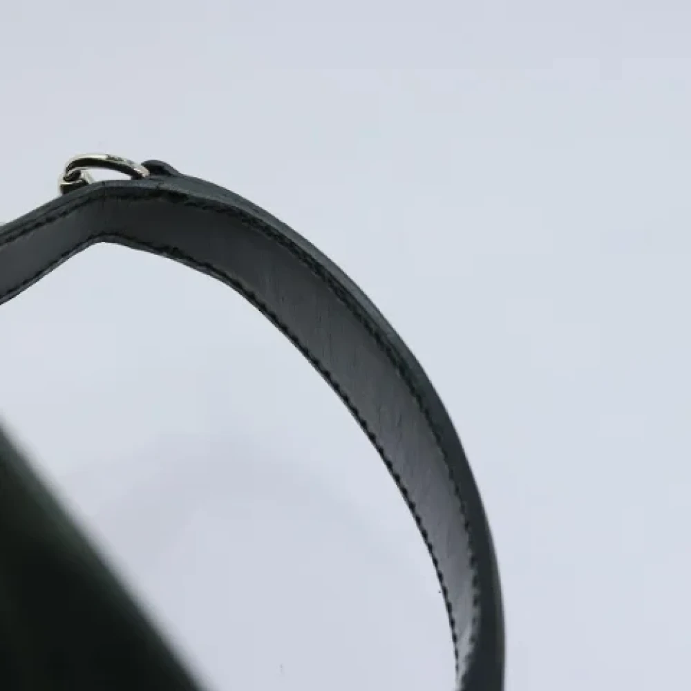Gucci Vintage Pre-owned Suede gucci-bags Green Dames