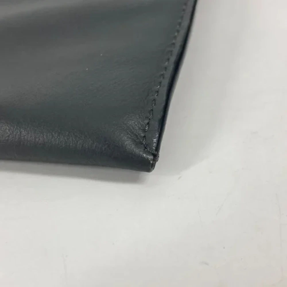 Fendi Vintage Pre-owned Leather fendi-bags Gray Heren