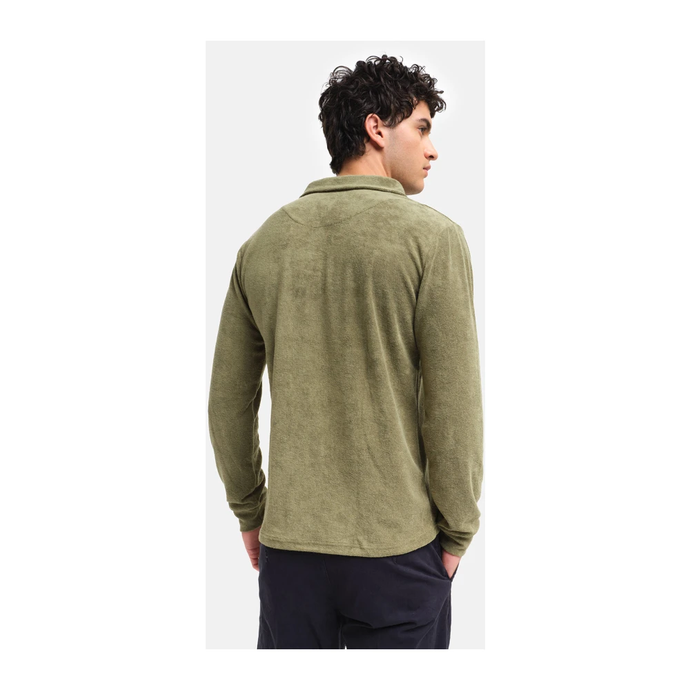 Peninsula Luxe Spons Polo Shirt Green Heren