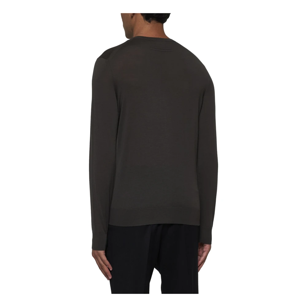 Ermenegildo Zegna Stijlvolle Sweaters Collectie Gray Heren