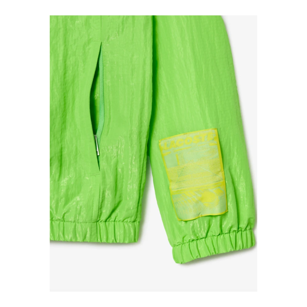 Lacoste Korte sportjas met ritssluiting aan de voorkant (Groen) Green Heren
