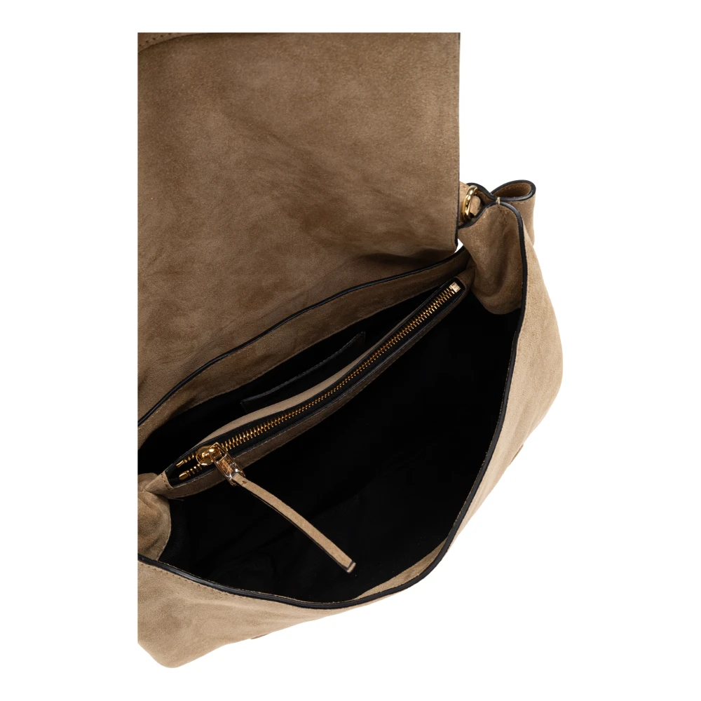 Moschino Suède tas Beige Dames