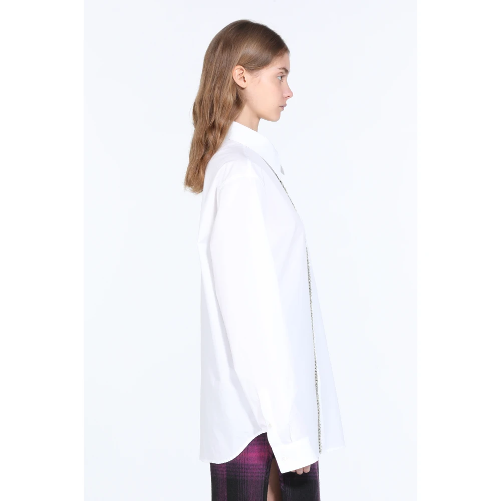 N21 Witte Herenoverhemd White Dames
