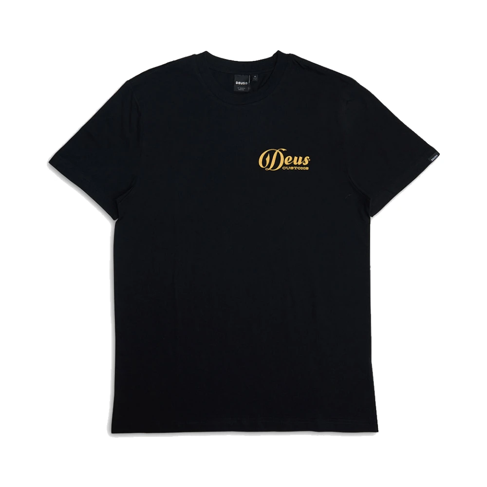 Deus Ex Machina Time Taker Zwarte Tee Black Heren