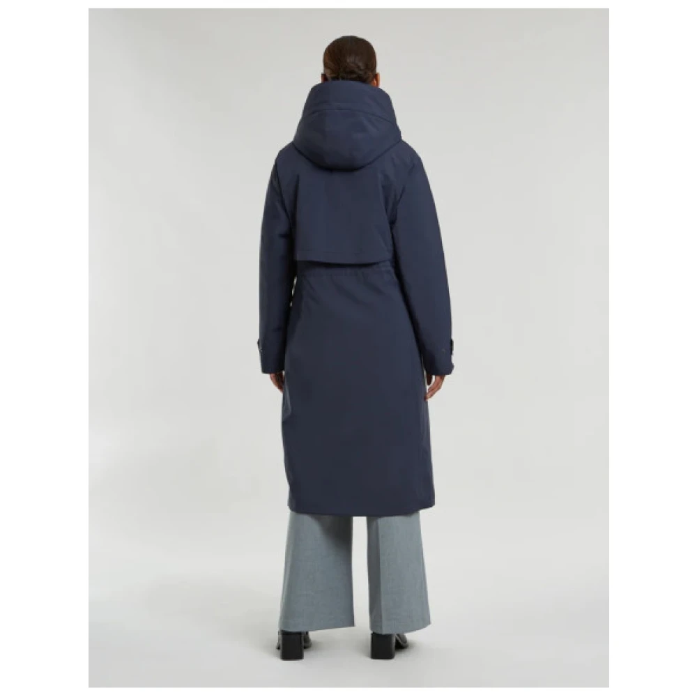 Creenstone Waterdichte Parka Enite 3-in-1 Ontwerp Blue Dames