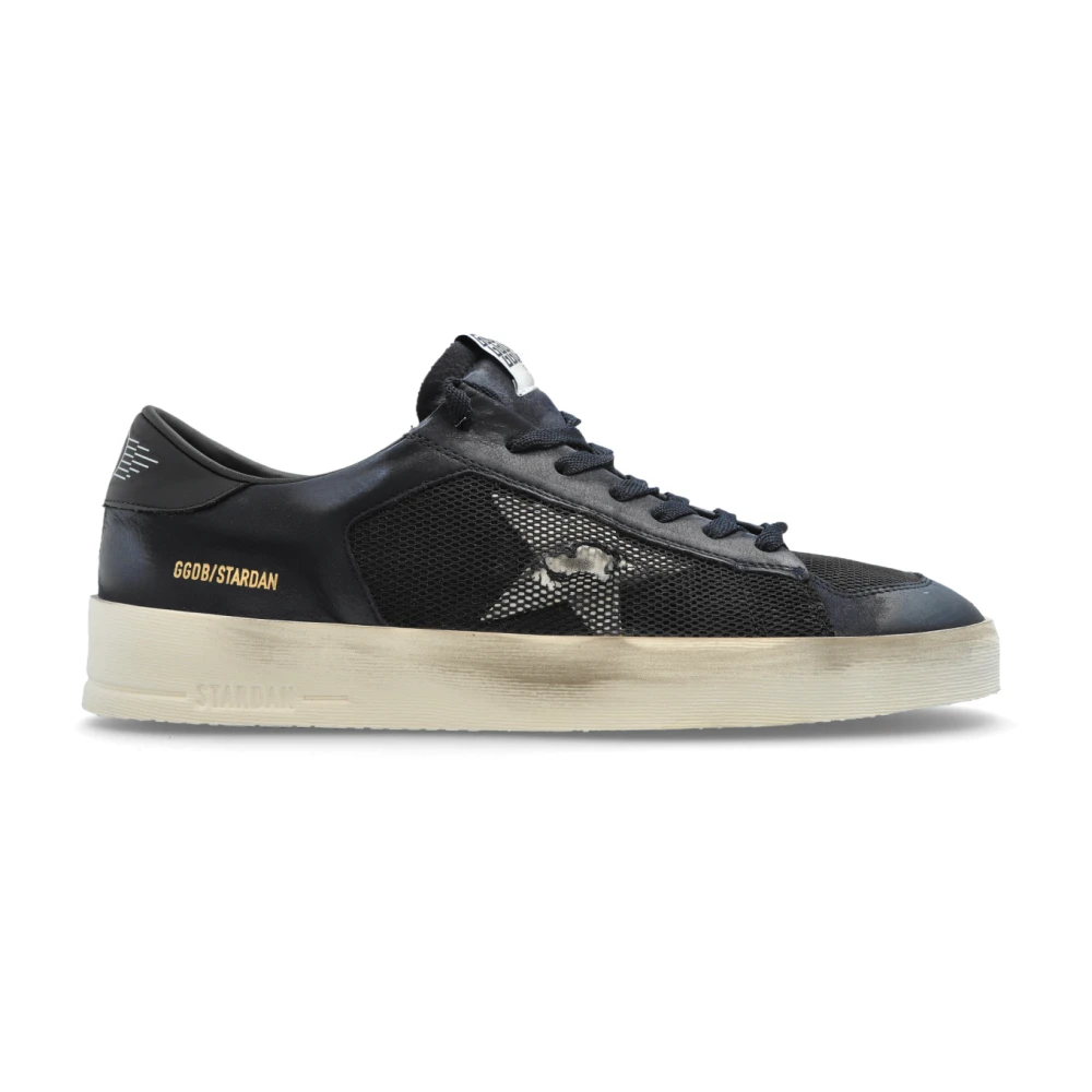 Golden Goose Men's Blue Sneakers, 11 Uk, Sports Shoes Stardan Under Net Star