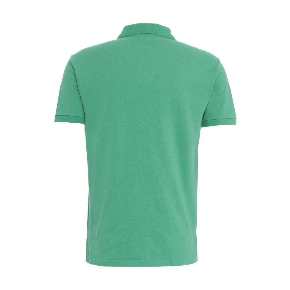 Polo Ralph Lauren Groen Poloshirt Stijlvolle Borduursels Green Heren