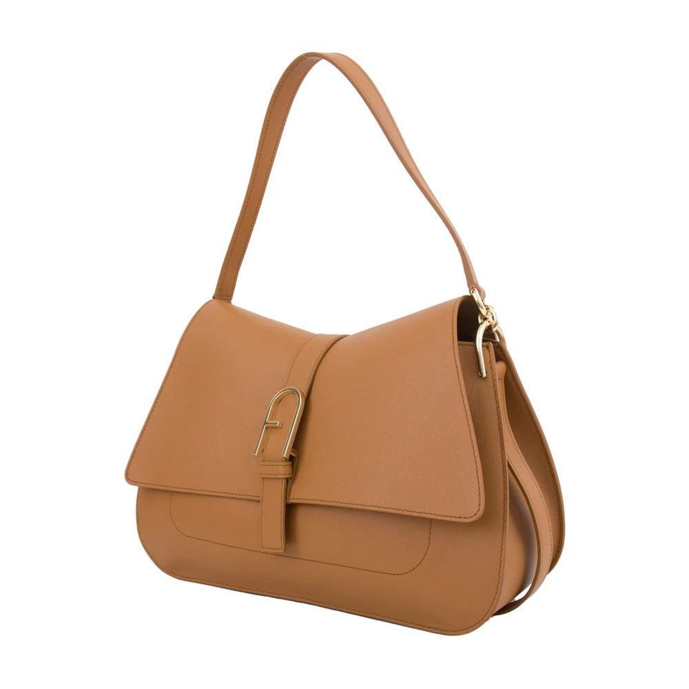 Furla Leren Tassen Collectie Brown Dames