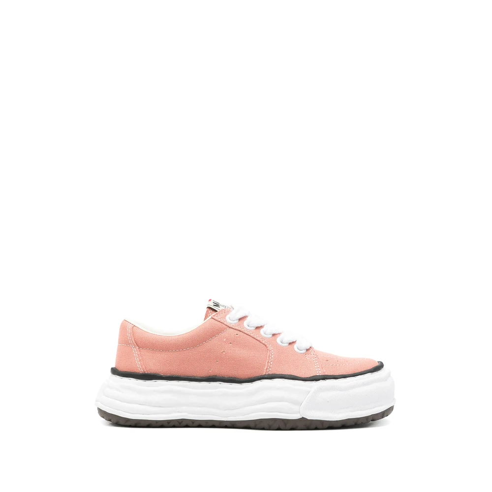 Mihara Yasuhiro Lace-up Sneakers Dames Schoenen Roze