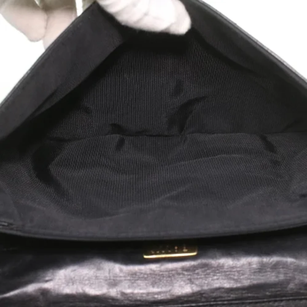 Bally Pre-owned Leather shoulder-bags Black Dames
