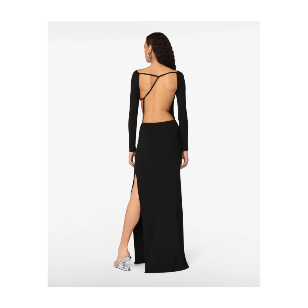 Gcds Viscose Jurken en Jumpsuits Black Dames