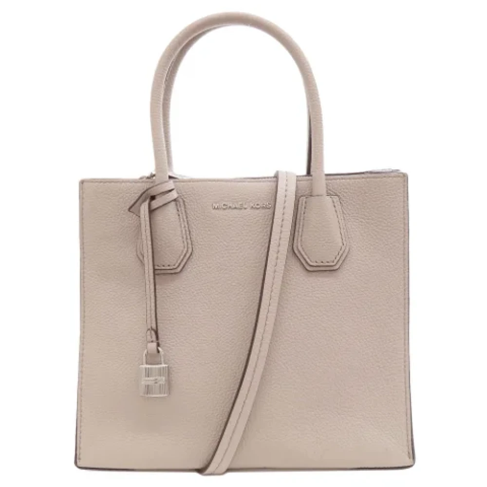 Michael Kors Pre-owned Leather handbags Gray Dames