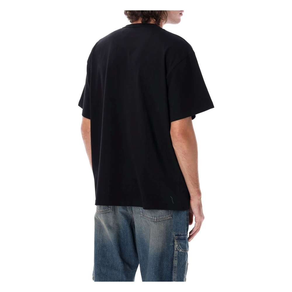 Misbhv Zwart Grafisch Print T-Shirt Black Heren