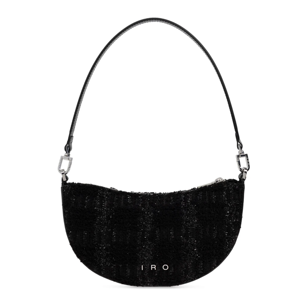 IRO Schoudertas Iri Arc Black Dames