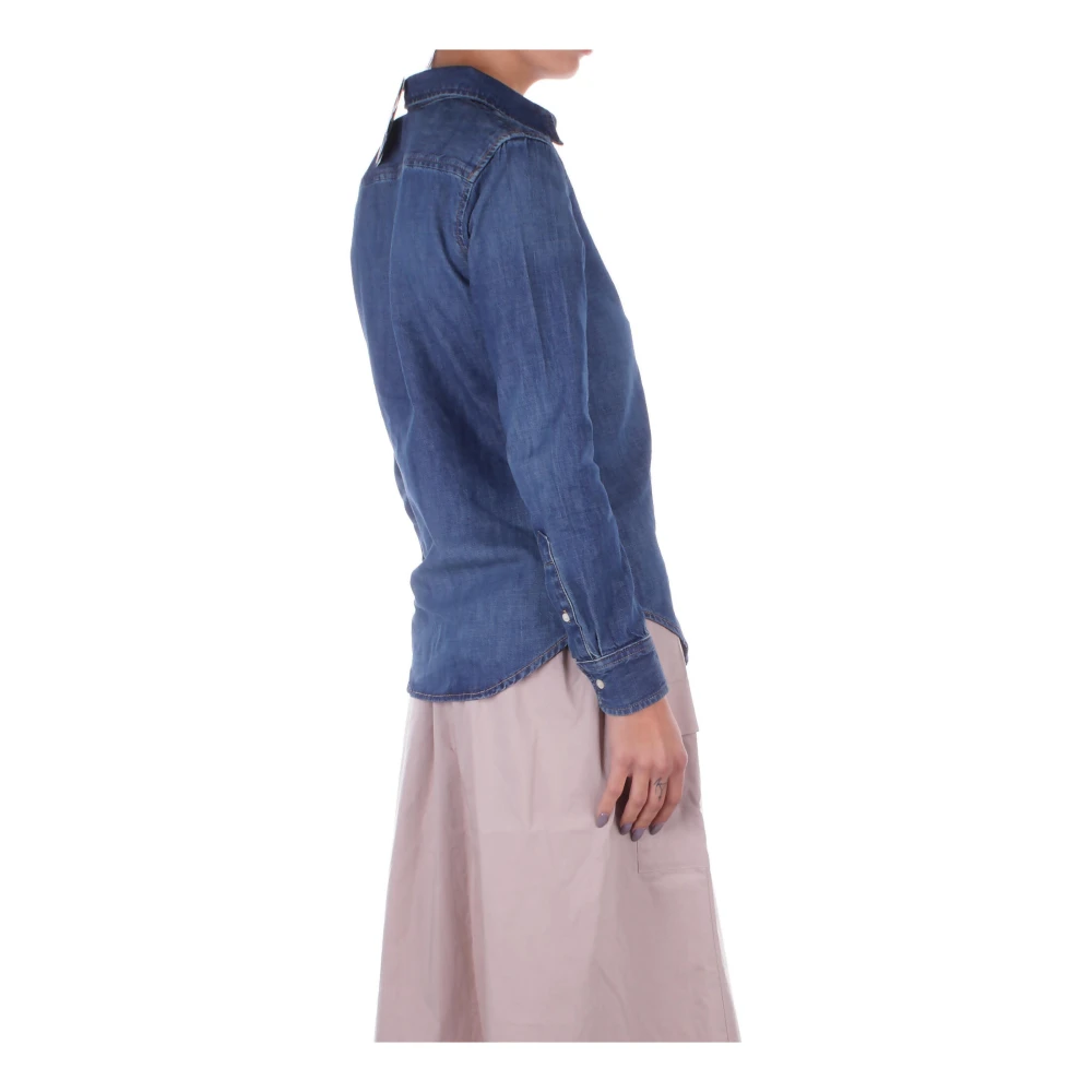 Ralph Lauren Overhemden Blue Dames