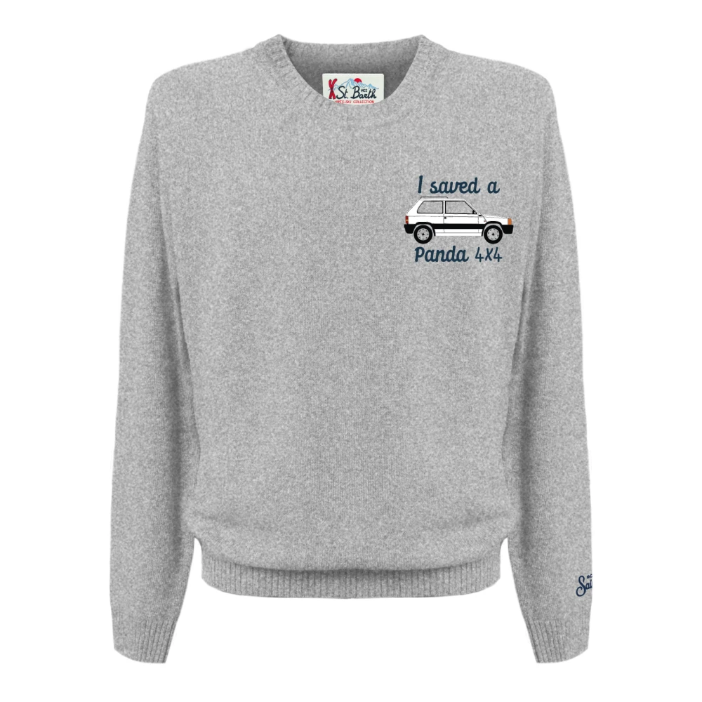 MC2 Saint Barth Grijze Sweaters voor Mannen Gray Heren