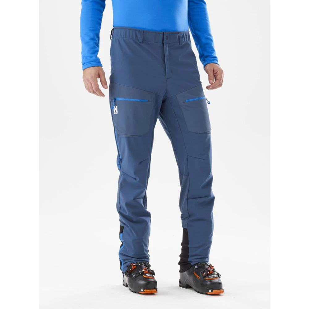 Millet Wit Schild Donker Denim Broek Blue Heren