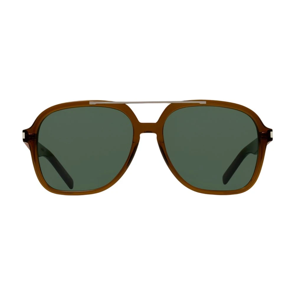 Saint Laurent Unisex Brown Sunglasses, 58 Mm, Sl 545 Sunglasses