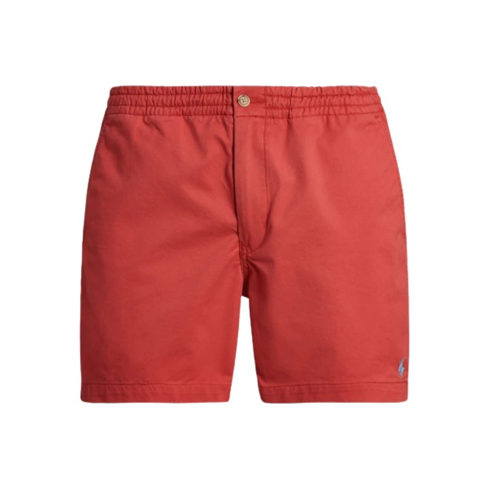 Polo Ralph Lauren Klassieke Katoen Blend Prepster Shorts Red Heren