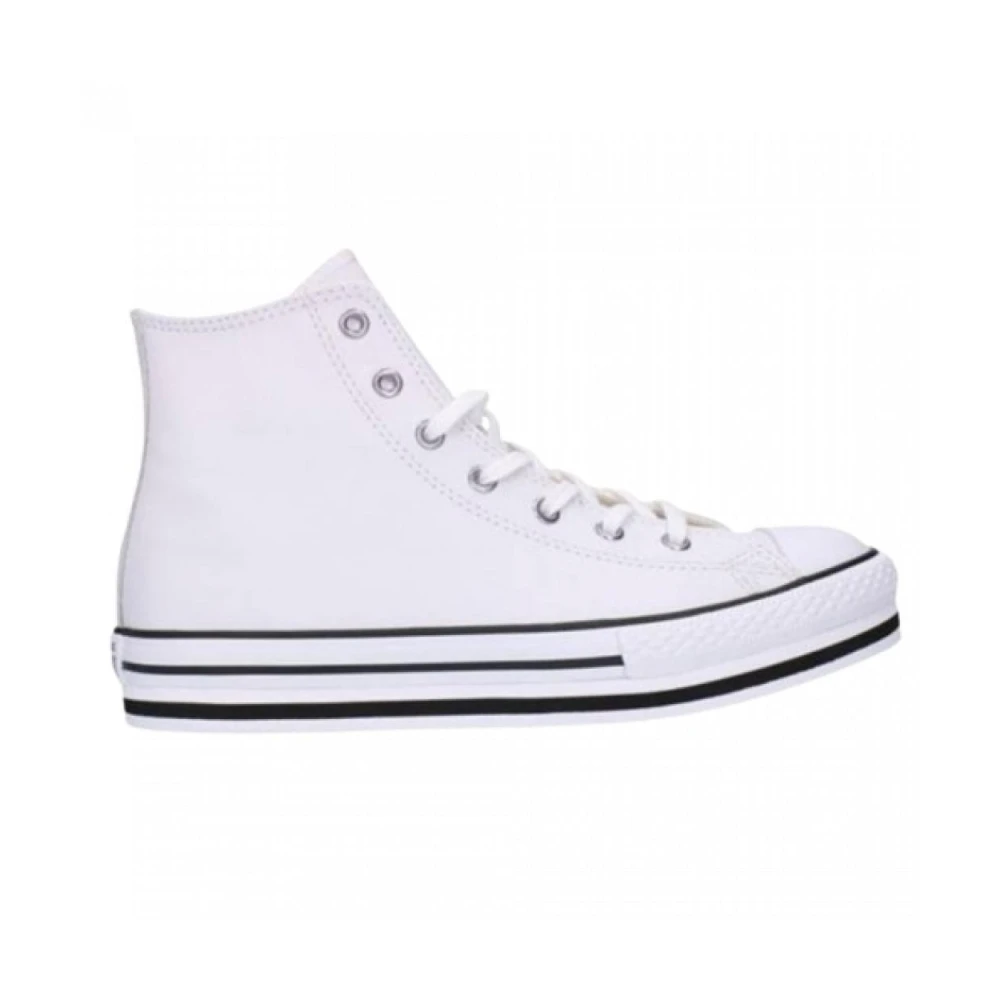 Converse Vita Chuck Platform Sneakers White, Flicka