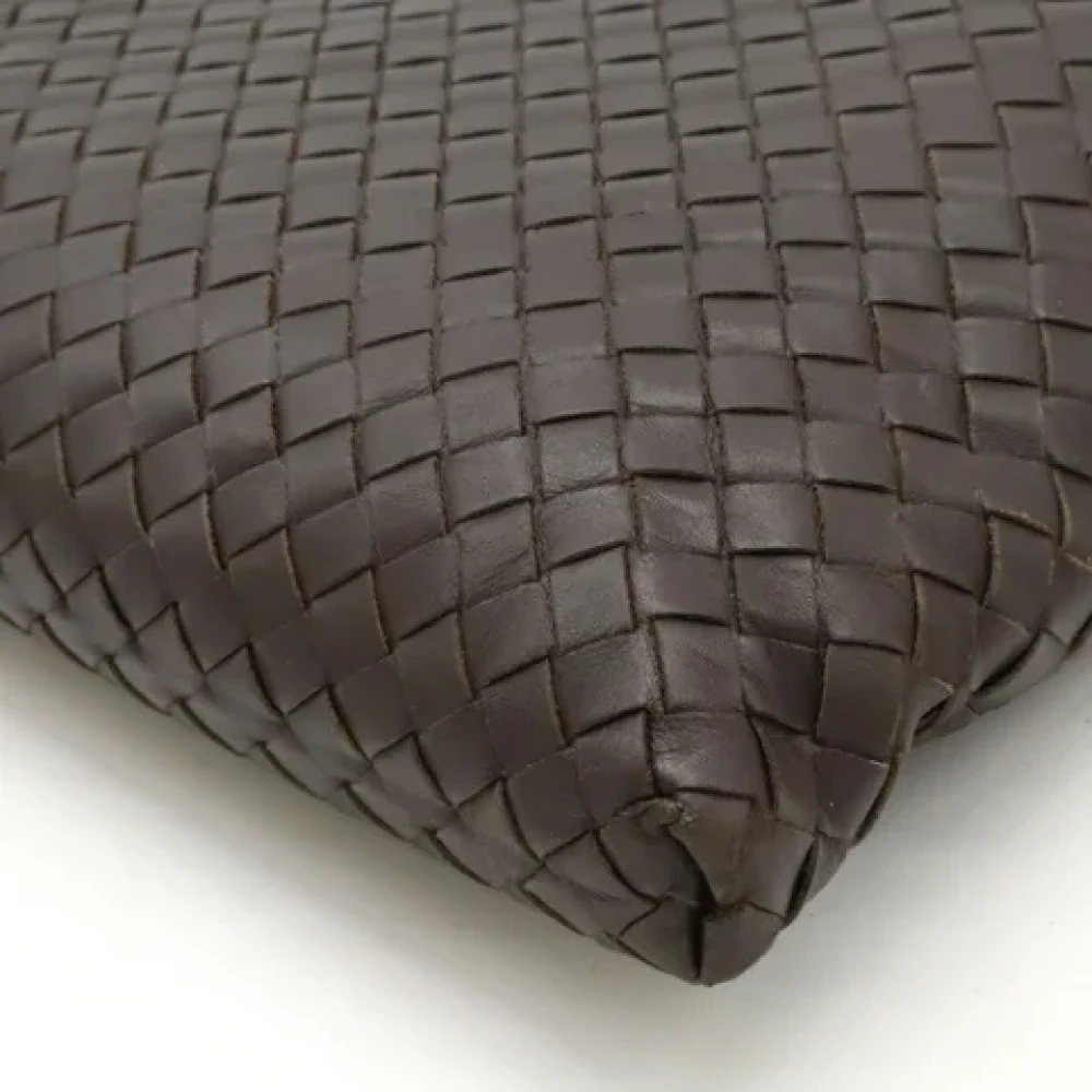 Bottega Veneta Vintage Pre-owned Leather shoulder-bags Black Dames