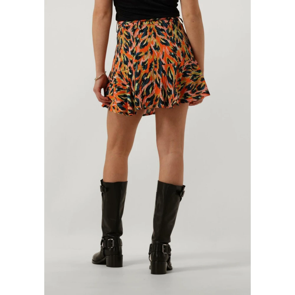 Silvian Heach Kleurrijke Mini Skort met Speelse Print Multicolor Dames