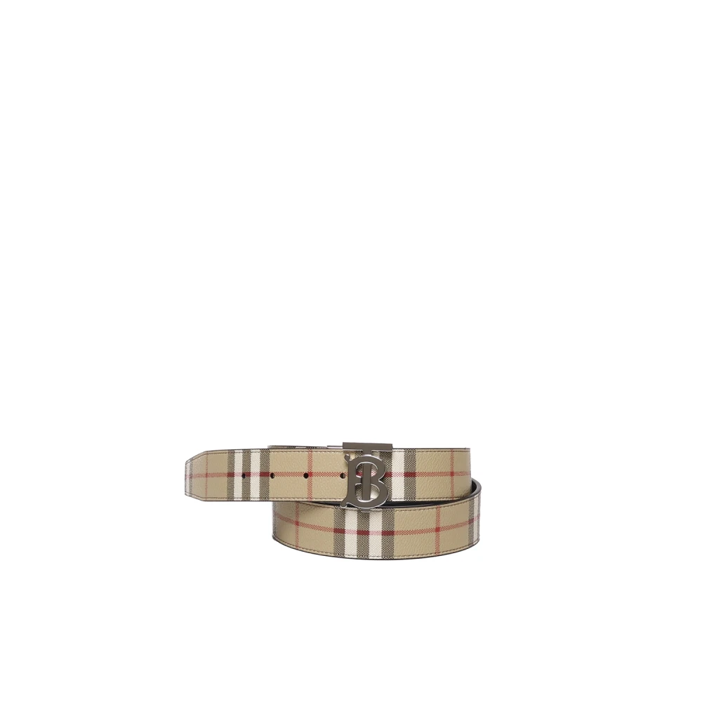 Burberry Stijlvolle Riem voor Mannen Multicolor Heren
