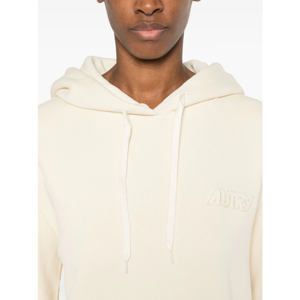 Autry Hooded Sweater Lange Mouwen Beige Dames