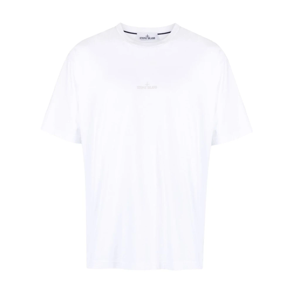 Stone Island Stijlvolle T-shirts en Polos White Heren