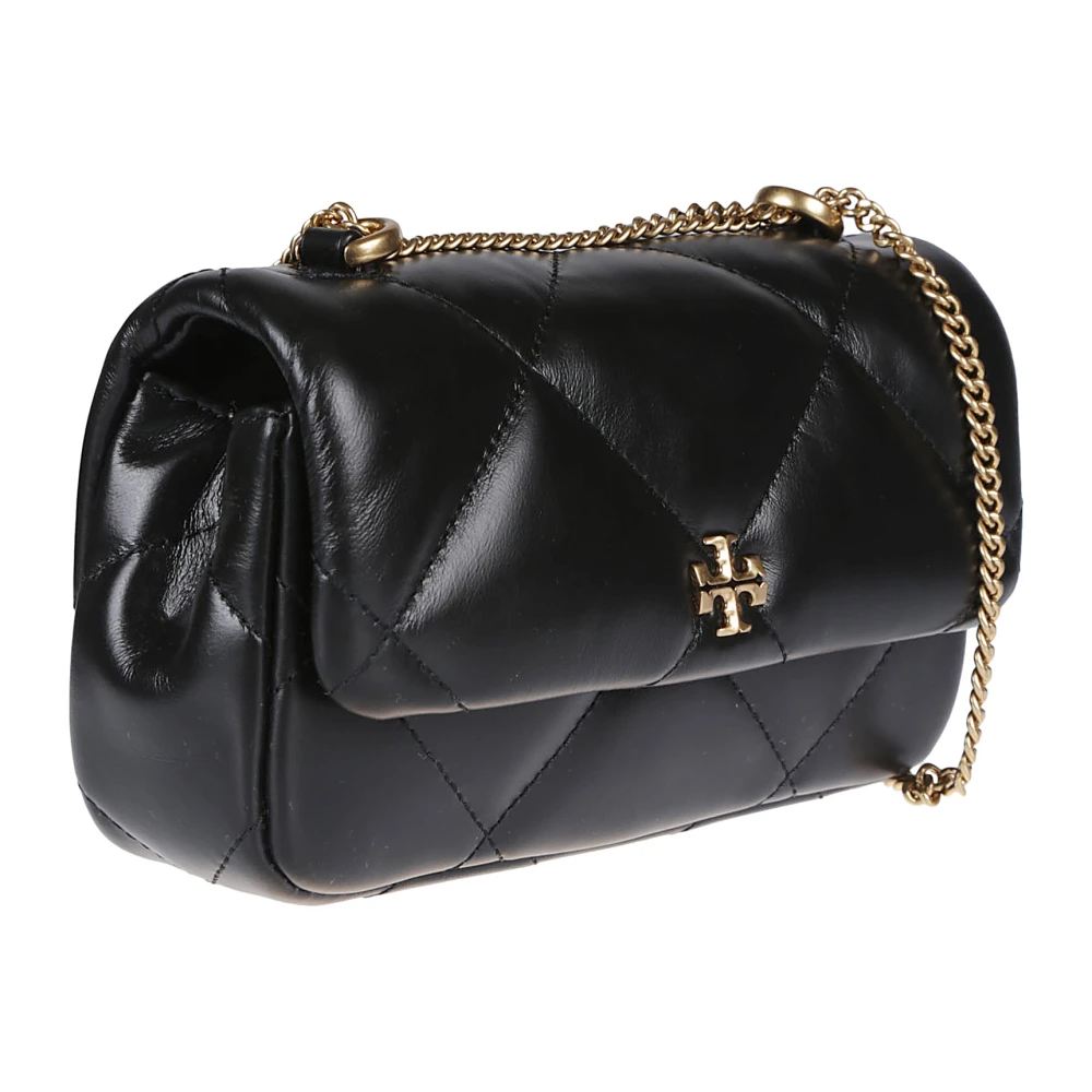 TORY BURCH Stijlvolle Flap Tas voor Vrouwen Black Dames