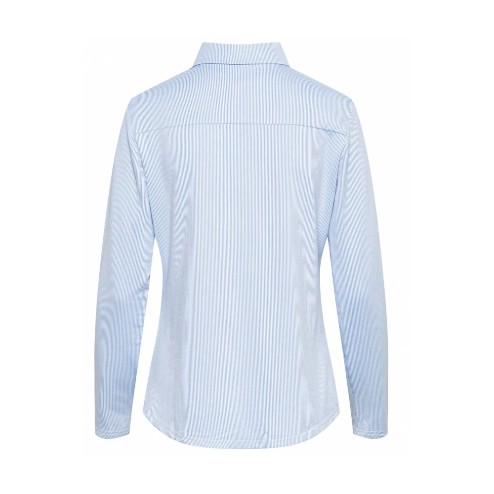 &Co Woman Gestreepte Blouse Lotte Stripe Blue Dames