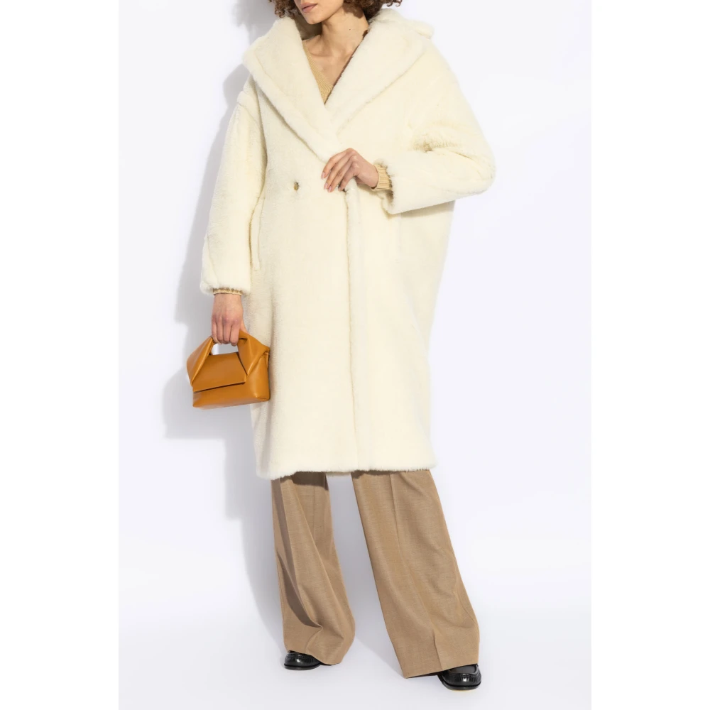 Max Mara Bontjas Tedgirl White Dames