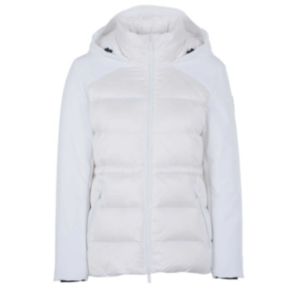 Woolrich Stijlvolle Jas White Dames