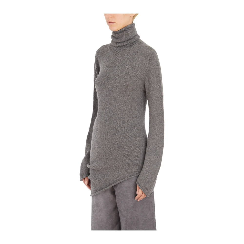 Cortana Sneeuw Hoge Hals Trui Gray Dames