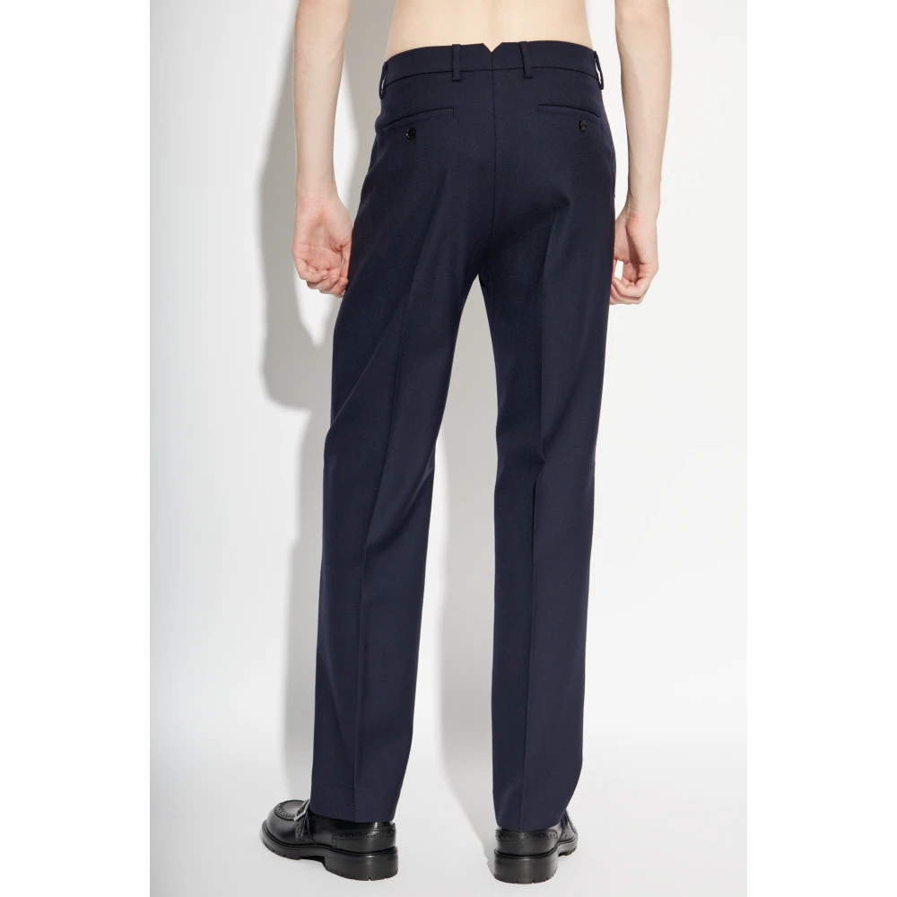 Ami Paris Wolbroek met Plooi Blue Heren