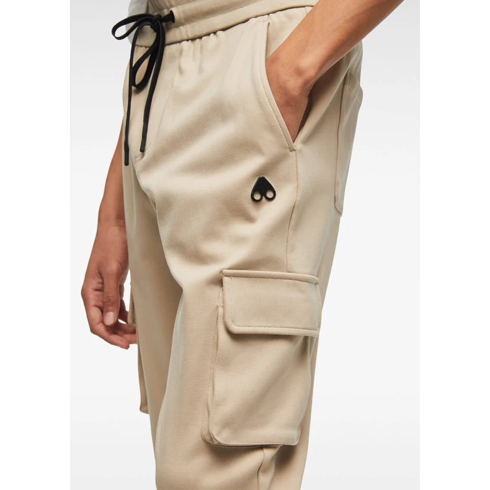 Moose Knuckles Beige Cargo Joggers Beige Heren
