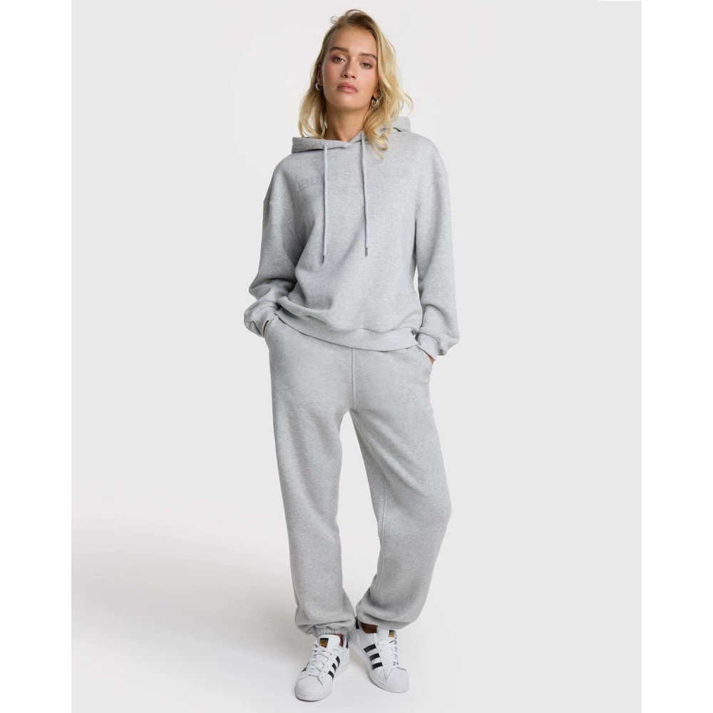 Alix The Label Gebreide Hoodie Gray Dames