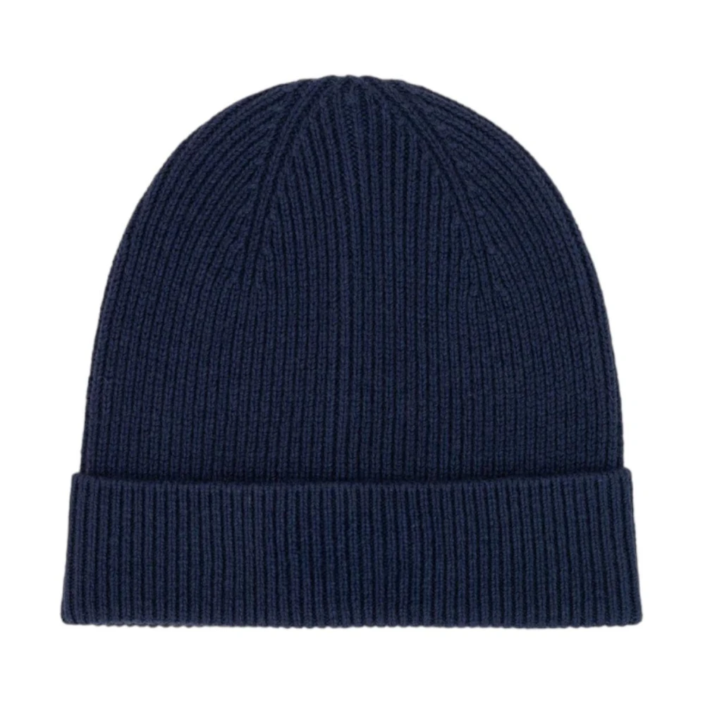 Ecoalf Navy Wollen Muts Blue Unisex