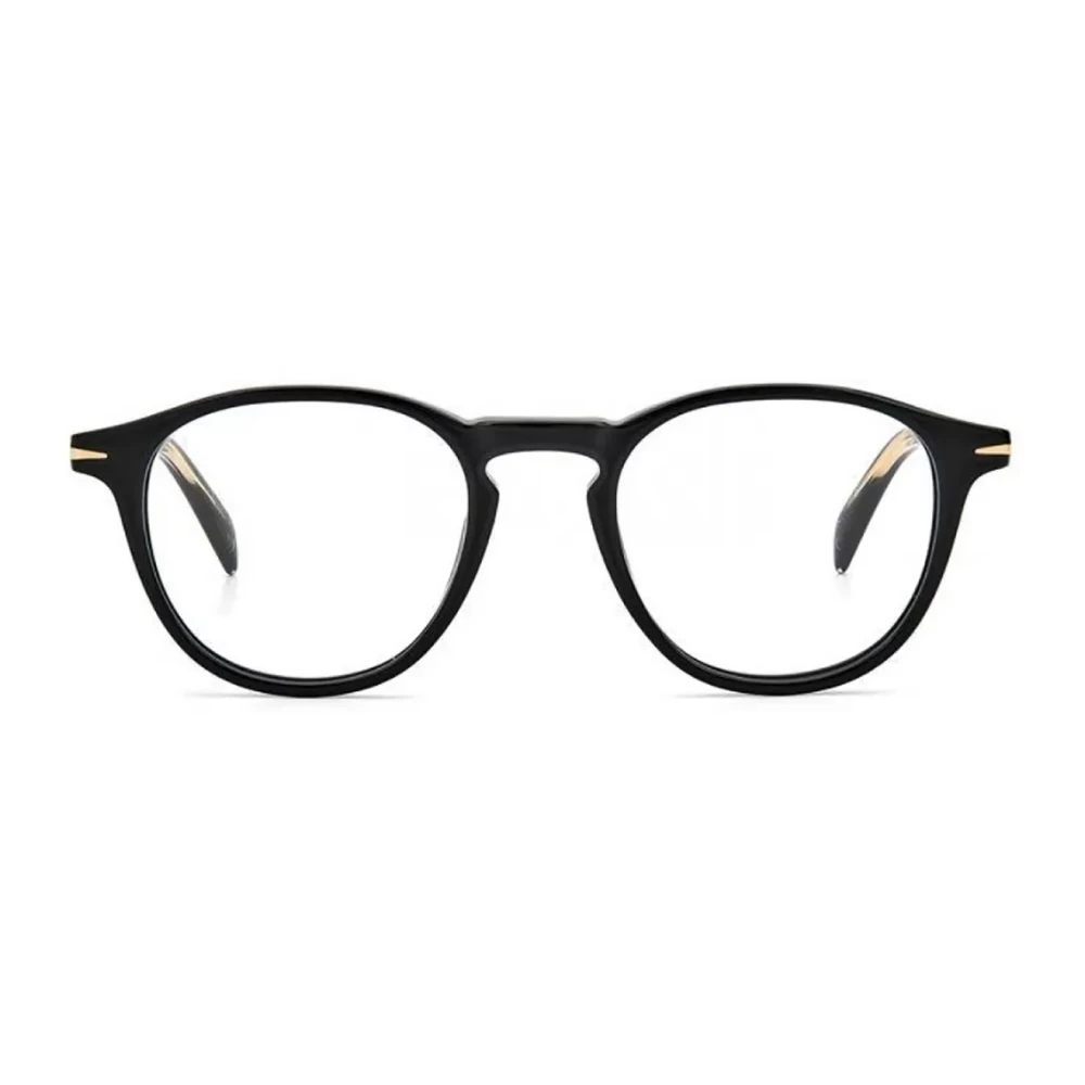 Eyewear by David Beckham David Beckham Zwarte Optische Frames Black Heren