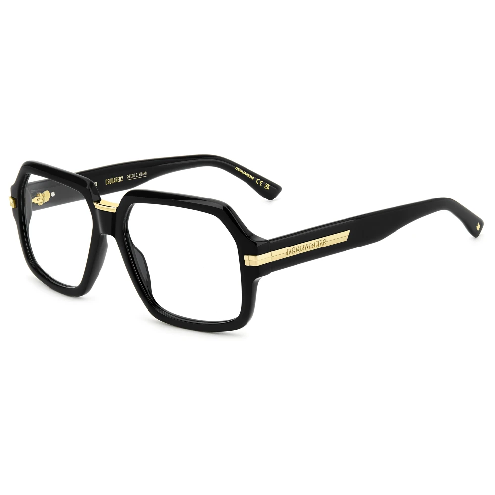 Dsquared2 Men's Black Fashion Eyeglasses Frame