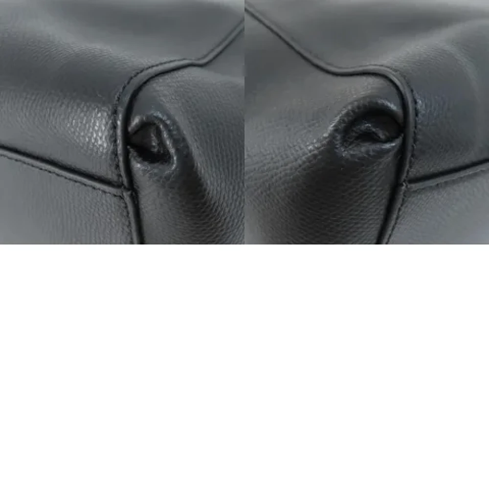 Coach Pre-owned Leather handbags Black Dames